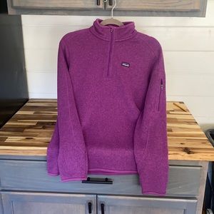 Patagonia 1/4 zip fleece, excellent condition!